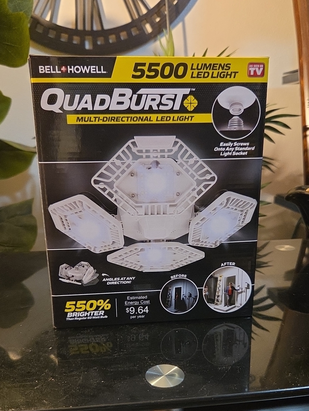 QuadBurst 5500 Lumens Multi-Directional LED Light - White